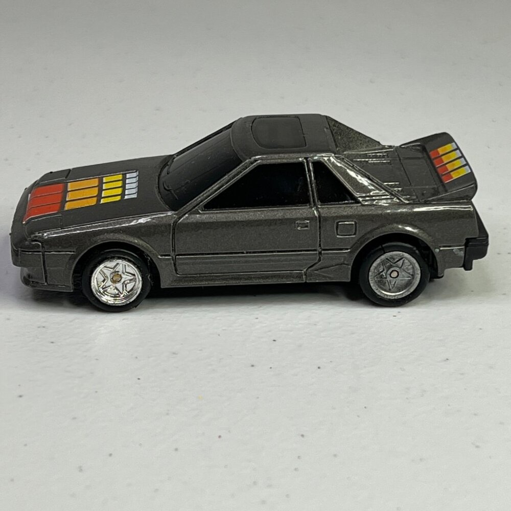 Vintage MC Toy Toyota MR2 Turbo 1/42 Scale Diecast Car With Graphic - 1980s - Picture 8 of 10